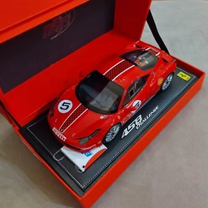 Ferrari 458 Italia #5 Challenge Launch Version 2010 Rojo BBR 1/18 #P1824 - Imagen 1 de 8