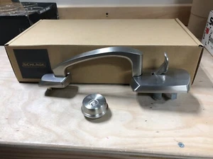 Schlage F92-GRW 619 Greenwich Exterior One-Sided Dummy Handleset - Nickel - Picture 1 of 1