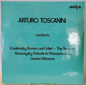 Arturo Toscanini Conducts The Tempest Dell'Arte DA 9014 UK Import 1985 M/SEALED - Foto 1 di 2