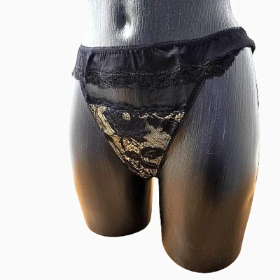 La Perla Exklusiver  String Gr. 42 Spitze  Seide *Luxus Dessous Neu - Bild 1 von 4