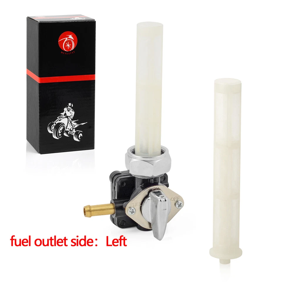 Fuel Valve Petcock 22mm Left Spigot For Harley Softail 1984-2013 VACUUM Petcock - Image 1 of 4