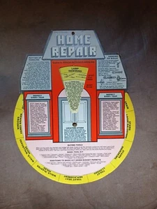 1980 Home Repair Wheel Guide to Minor Interior Repairs  - Picture 1 of 3