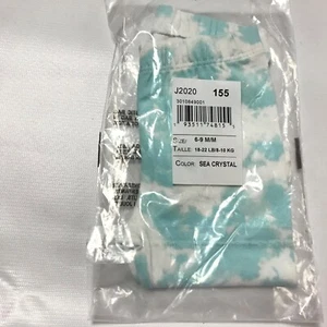 The Children’s Place Capri Leggings Size 6-9 Months White Blue Turquoise Pants - Picture 1 of 4