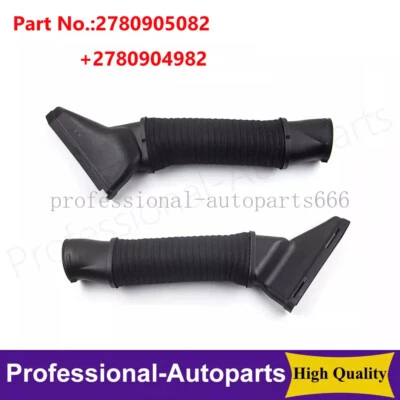 1 par de tubos de manguera de admisión de aire izquierda+derecha para Mercedes Benz S550 S63 AMG 2014-2017 Foto 1 de 4