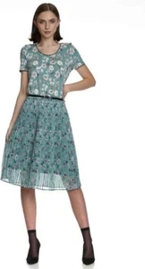 VIVE MARIA❤️Green Bouquet Dress Vintage Mujer Dress Vestido - Imagen 1 de 2
