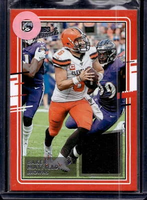 2020 Donruss #23 Baker Mayfield Donruss Threads - Image 1 of 2