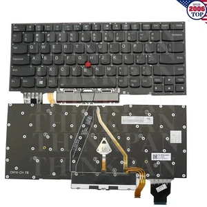 Nowa amerykańska podświetlana klawiatura do Lenovo Thinkpad X1 Yoga 4. generacji 2019 Typ 20SB 20QG - Zdjęcie 1 z 8