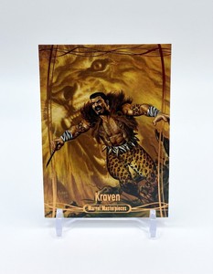 Kraven 2016 Marvel Masterpieces Legendary Orange Foil 07/99 Card #21 2015 SSP