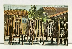 Postal - Jaulas de la muerte chinas, cantón, principios del siglo XX, sin publicar - Imagen 1 de 4