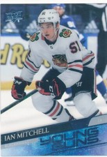 2020-21 Upper Deck Series 2 Ian Mitchell #458 Rookie Young Guns Clear Acetate SP