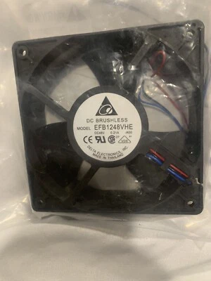 Delta 48v 129 mm fan - 12038 12cm 0.21A wire switch cooling fan - Image 1 of 4