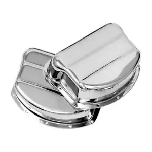 Paughco Moto Motorbike Rocker Covers Oem Style Steel Chrome For 48-65 Panhead NU - Picture 1 of 1