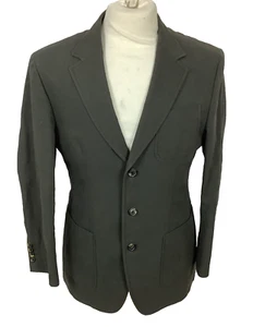 Hugo Boss Men's Blazer Jacket Radcliffe Brown Cotton Linen Mix P2P 20.5" - Picture 1 of 15