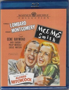 Alfred Hitchcock's: Mr. and Mrs. Smith Blu-ray Region Free Inc Reg Post - Picture 1 of 3