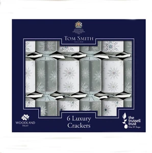 Silver and White Luxury Mini Cracker - Picture 1 of 2