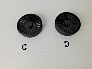 2X Rueda con clips BISSELL 2554A 25542 25548 2590 2593 2596 - Imagen 1 de 2