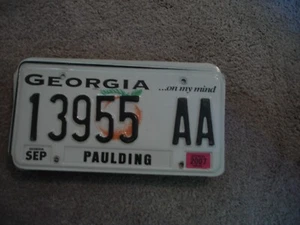 GEORGIA ON MY MIND ^ LICENSE PLATE BUY ALL STATES HERE FREE SHIPPING - Picture 1 of 1