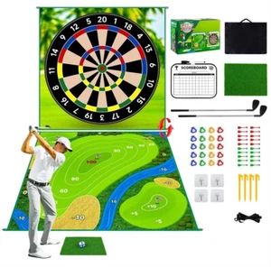 70"x70" Double Sided Golf Chipping Game Golf Hitting Mats | 70inch x 70inch - Picture 1 of 6