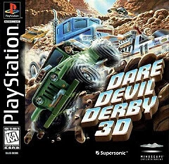 Dare Devil Derby 3D - Playstation PS1 TESTED - Image 1 of 1
