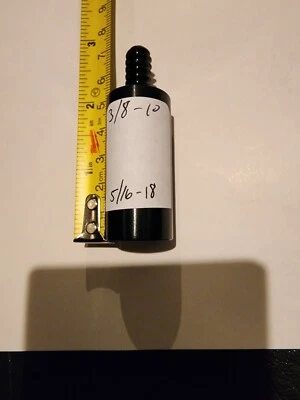 3/8×10 shaft to 5/16x18 butt meucci adapter pool cue extension 1.75"