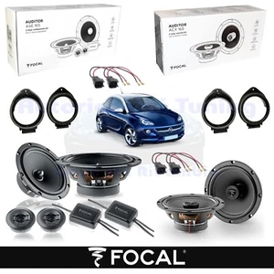 Arcas Altavoces Delantero + Trasero Focal Auditor ASE165+ACX165 para Opel Adam - Imagen 1 de 13