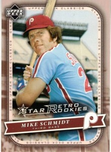 Mike Schmidt 2005 Upper Deck Classics RSR