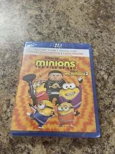 Minions: The Rise Of Gru (Blu Ray/DVD, 2022, Canadian) New - Imagen 1 de 2