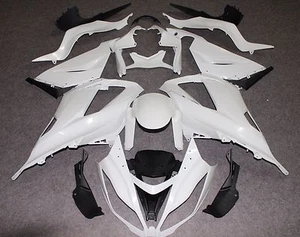 Fit for 636 ZX-6R 2013-2019 Unpainted Drilled ABS Plastic Bodywork Fairing Kit - Picture 1 of 12