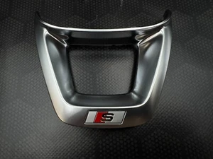 Audi S q7 sq7 q8 sq3 Steering wheel cover front cover flat bottom 4m8419659c - Picture 1 of 3