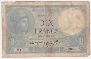France P 84 - 10 Francs 5-10-1939 - Picture 1 of 2