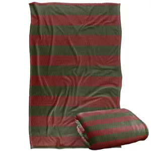 Nightmare on Elm Street Freddy Sweater Pattern Silky Touch Throw Blanket - Picture 1 of 8