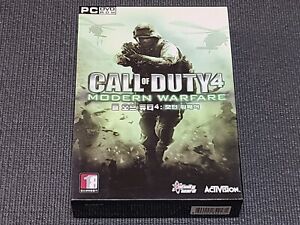Call of Duty 4 Modern Warfare PC Retro Game Korean Version for Windows DVD
