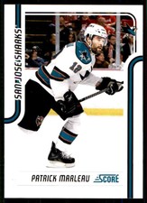 2011-12 Score Patrick Marleau #383