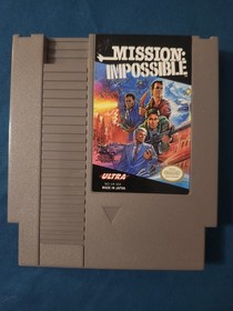 Mission Impossible Video Game For Nintendo NES 