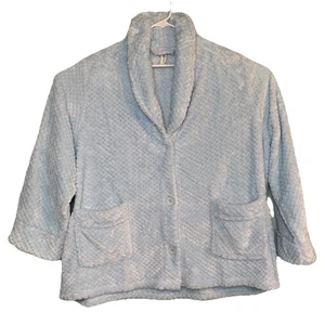 Chaqueta de cama La Cera 8825 polar panal 100 % poliéster talla 3X azul cottagecore - Imagen 1 de 14