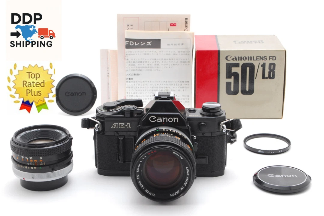 Canon AE-1 50 mm Film Cameras for sale | eBay