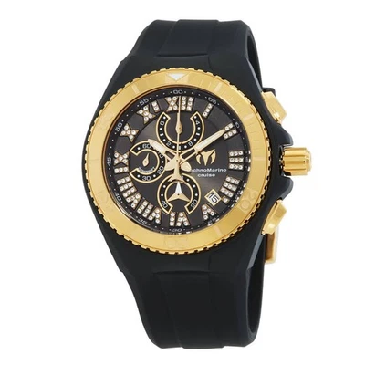 Technomarine Cruise Chronograph Quartz Black MOP Dial Men's Watch TM-119016 - Image 1 of 3