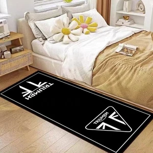 for Triumph 220*80cm Motorcycle workshop Mat Racing display OFF ROAD rug gift  - Imagen 1 de 5