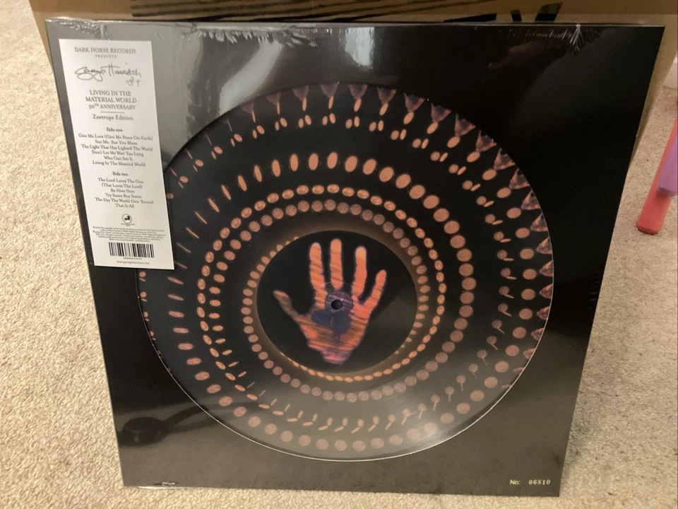 GEORGE HARRISON Living In The Material World ZOETROPE VINYL RSD Black Friday 25 - Image 1 of 3
