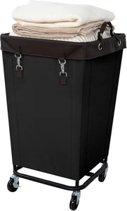 Laundry Hamper with Rolling Wheels, 160L Clothes Large Basket Laundry with Remov - Picture 1 of 12