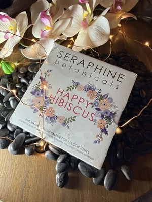 Seraphine Botanicals Happy Hibiscus Blush Palette $48 MSRP New & Sealed - Image 1 of 4