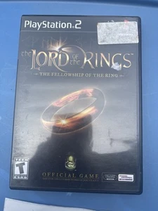 Lord of the Rings: Fellowship of the Ring (PlayStation 2, 2002) - CIB - Complete - Picture 1 of 3