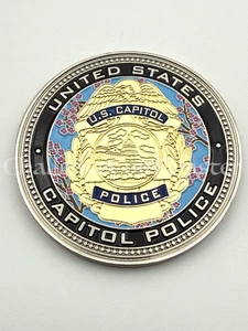 F91 United States U.S. Capitol Police Cherry Blossom Challenge Coin - Picture 1 of 2