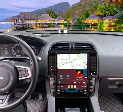 Radio de coche estéreo GPS navegación Carplay 12,1"" para Jaguar F-PACE 2016-2019 Android 13 Foto 1 de 4