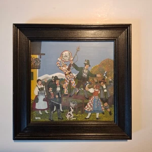 Inge Peitzsch – Vivat der Schützenkönig – 1981, Original, Acryl, signiert - Bild 1 von 2