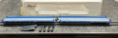Liliput HO Gauge 200 58 SBB HUPAC Double Low Loader- Boxed - Mint - Image 1 of 4