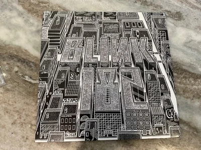 BLINK 182 2LP NEIGHBORHOODS 2014 Limited Reissue, Clear W/ Black & White M/M - Image 1 of 4