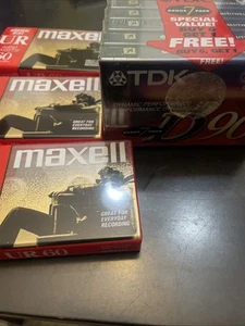NOS TDK D90 High Output IECI/Typ I dynamische Kassetten 7er-Pack NEU VERSIEGELT + 3 andere - Bild 1 von 3