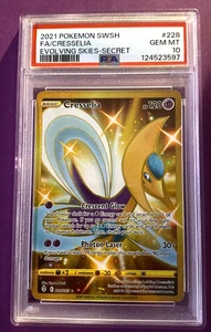 PSA 10 Cresselia 228/203 Full Art Secret Evolving Skies Pokemon - Bild 1 von 2
