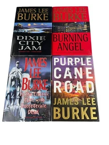 James Lee Burke First Edition 4 Set Of Books Hard Cover 1993-1995 2000 - Picture 1 of 12